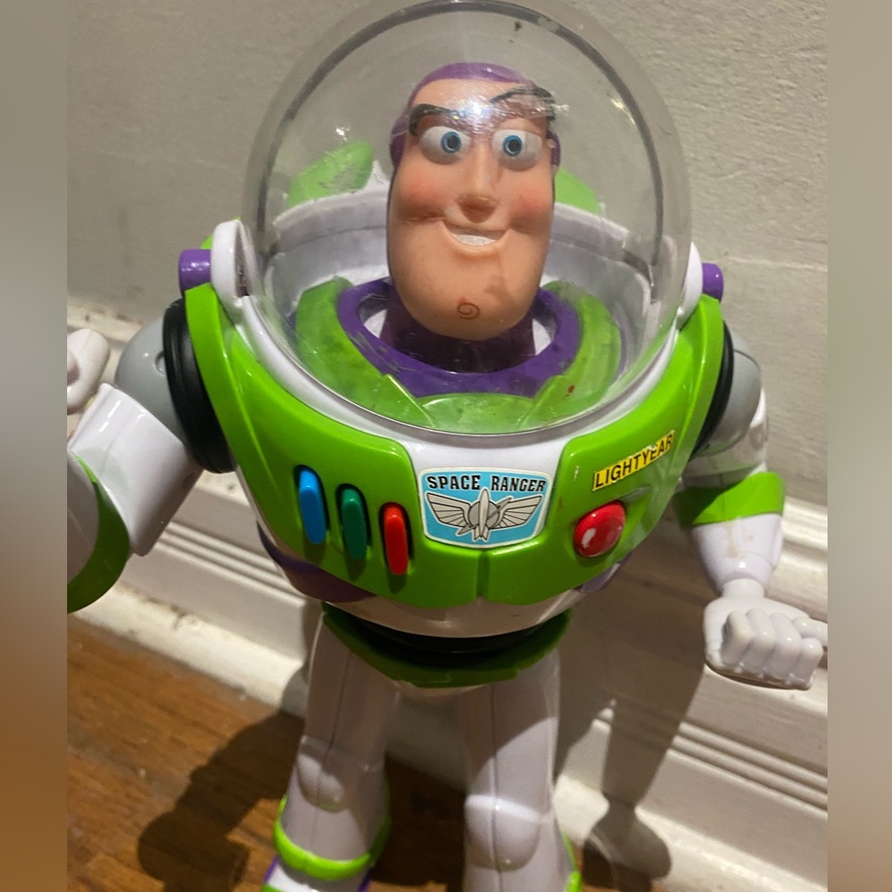 Disney Pixar Toy Story Buzz Lightyear Ultimate Talking Action Figure 12" Vintage